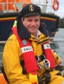 Coxswain of the Spirit of Guernsey Buz White MBE