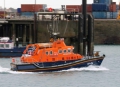 Lifeboat Spirit of Guernsey leaving St Peter Port on a shout to the West coast 22-12-15 Pic by Tony Rive (1)