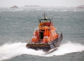 Lifeboat Spirit of Guernsey leaving St Peter Port on a shout to the West coast 22-12-15 Pic by Tony Rive (3)