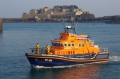 Pic by Tony Rive 26-03-07Spirit of Guernsey leaving it's mooring before picking up some more crew, before heading out on Exercise with the RNLI's Inspector's