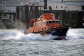 Pic by Tony Rive 02-09-10     The St Peter Port lifeboat Spirit of Guernsey heads out of the harbour on another Medical call too Sark. This was the third call in three day's for the Lifeboat, to go to Sark and the fifth call to the island within a week.