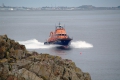 The St Peter Port Lifeboat passing St Martin's Point on a Shout 18-05-10 Pic by Tony Rive (3)