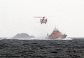 Winching Exercise with Helicopter and the St Peter Port Lifeboat Spirit of Guernsey 23-03-17 Pic by Tony Rive (7)