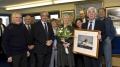 Picture:Brian Green - 14/02/11 - Presentation to Sir Fabian and Lady Melbon by RNLI branch members and the crew of Spirit of Guernsey - More info from John Webster - M&G