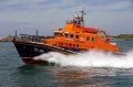 Relief Lifeboat Daniel L Gibson arriving in Guernsey