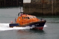 Pic by Tony Rive 11-09-10    The brand new Tamar class Lifeboat Alfred Albert Williams leaving St Peter Port, bound Jersey. The boat 16-17 is to become the new boat for the newly built Bembridge station in the Isle of Wight.