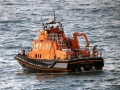 The St Peter Port lifeboat holding station for almost 4 hours to ensure the teenagers were safe - photo by Tony Rive