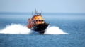 Daniel L Gibson returning to St Peter Port weith a Patient from Sark 19-06-14 Pic by Tony Rive (1).jpg