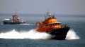 Daniel L Gibson returning to St Peter Port weith a Patient from Sark 19-06-14 Pic by Tony Rive (2).jpg