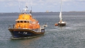 Daniel L Gibson towing French yacht Douze (13)back to St Peter Port 22-08-14 Pic by Tony Rive (1).jpg