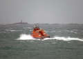 Lifeboat Spirit of Guernsey leaving St Peter Port on a shout to the West coast 22-12-15 Pic by Tony Rive (8)