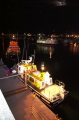 Spirit of Guernsey backs away from the Inter Island Quay