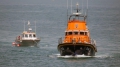 Spirit of Guernsey towing the local Fishing boat Discovery into St Peter Port 30-05-14 Pic by Tony Rive (1).jpg