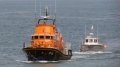 Spirit of Guernsey towing the local Fishing boat Discovery into St Peter Port 30-05-14 Pic by Tony Rive (2).jpg