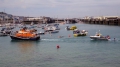 Spirit of Guernsey towing the local Fishing boat Discovery into St Peter Port 30-05-14 Pic by Tony Rive (4).jpg