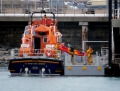 The Crew of the Lifeboat removes the Kayak onto the Inter Islasnd Quay Pontoon 17-03-14 Pic by Tony Rive.jpg