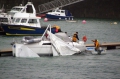 The Guernsey Lifeboat towing the French Dis-masted yacht Tiekoroba into St Peter Port 28-04-12 Pic by Tony Rive (8)