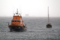 The St Peter Port Lifeboat with the local Yacht Arcady 24-02-10 Pic by Tony Rive (3)