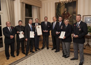 Picture: Brian Green - November 10, 2015 - RNLI Presentations at Government House