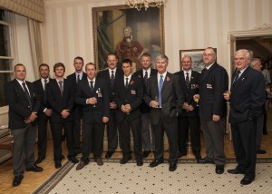 Picture: Brian Green - November 10, 2015 - RNLI Presentations at Government House