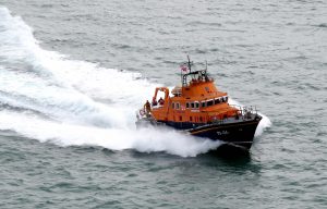 Pic by Tony Rive 21-08-16 Spirit of Guernsey heading for St Peter Port after attending the Sea Church Service at Creux Harbour in Sark.